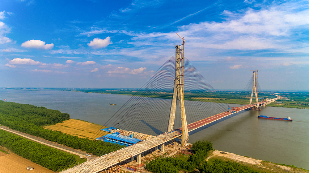 ?湖北嘉魚長(zhǎng)江公路大橋