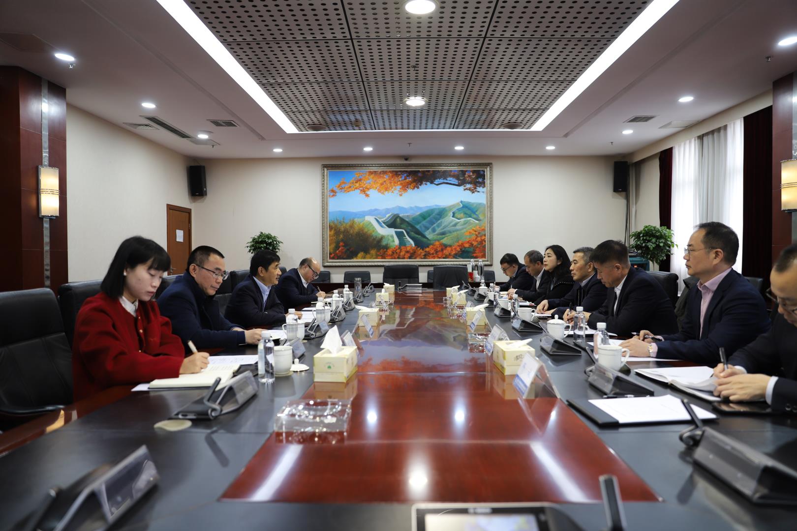 四川路橋與中國銀行四川分行舉行交流座談