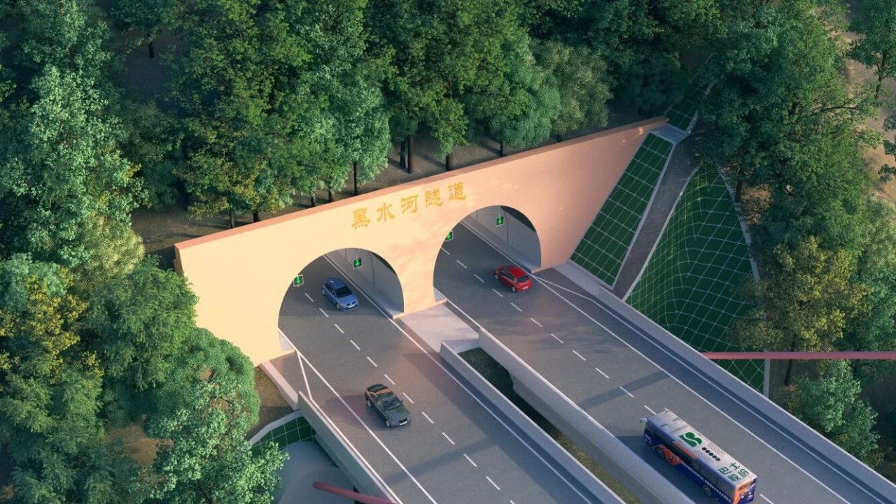 寧攀高速ZCB1-1項目黑水河隧道雙幅貫通